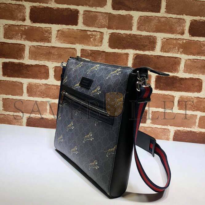 GUCCI BESTIARY MESSENGER WITH TIGERS 474137 (28.5*27*5cm) GUCCI BESTIARY MESSENGER WITH TIGERS 474137 (28.5*27*5cm)